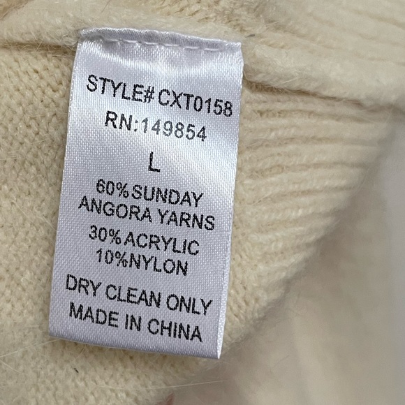 Sage The Label Inamorata Angora Sweater in size large. - Picture 10 of 10